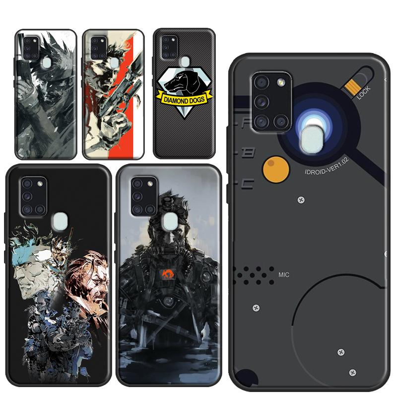 Metal Gear Solid Cover For Samsung Galaxy A54 A34 A14 A32 A12 A22 A52 A72 A13 A33 A53 A50 A52S A51 A71 Back Case