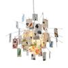 2022 ZettelDIY Photo Album Chandelier: Creative Designer Lighting for Living Room and Bedroom