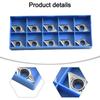 For Aluminum DCGT11T308-AK H01 DCGT32.52 Carbide Inserts Cutter Blade DCMT11T3