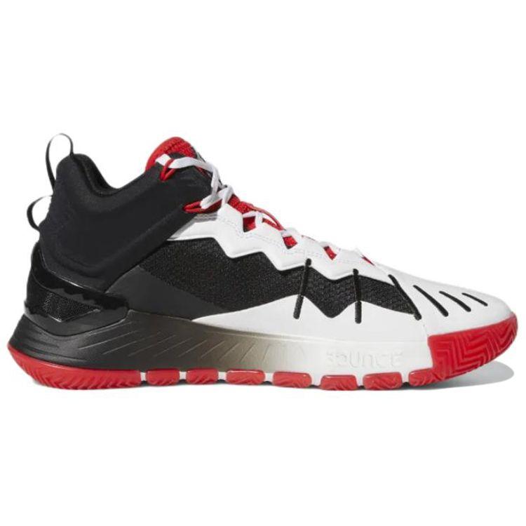 Adidas D Rose Son of Chi Chicago Men Sneakers White Vivid-Red Core-Black GW3830