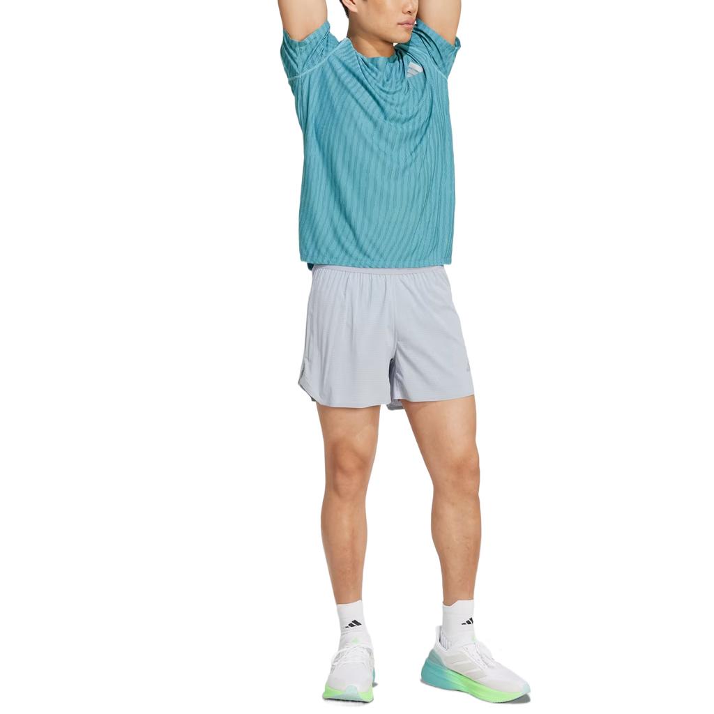 adidas Climacool Minimalist Fashion Versatile Short Sleeve T-Shirt Men Tops Green JP3851