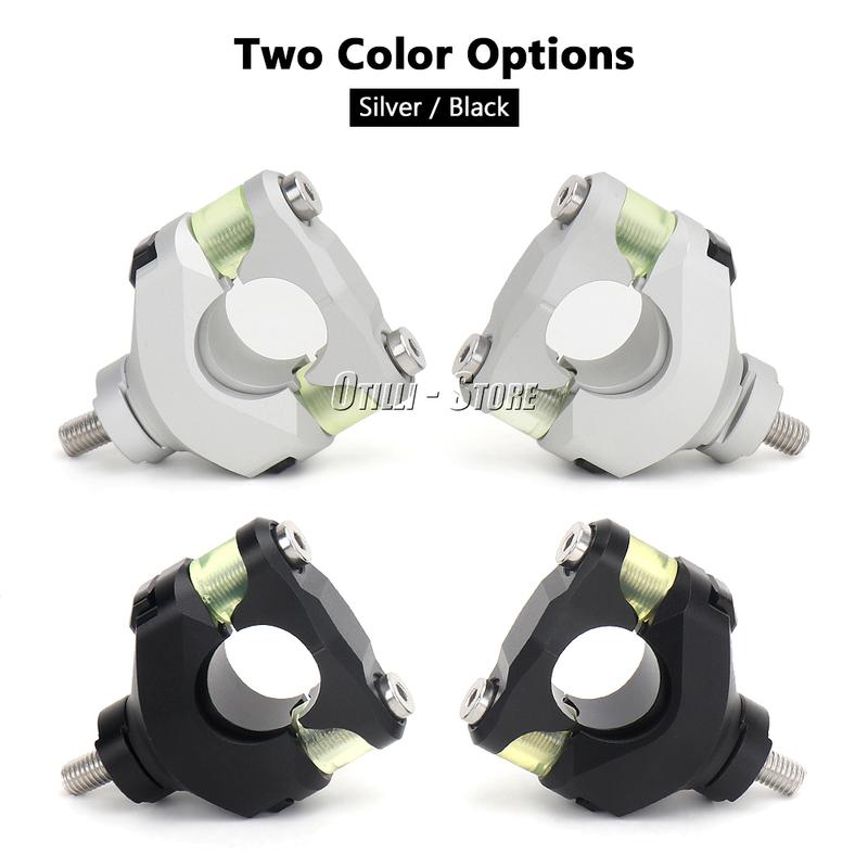 1-1/8" Risers Mounting Bar Adjustable Progressive Damping Handlebar 28mm For 1290 Super Adventure 690 Duke 790 Adv 1190 ADV