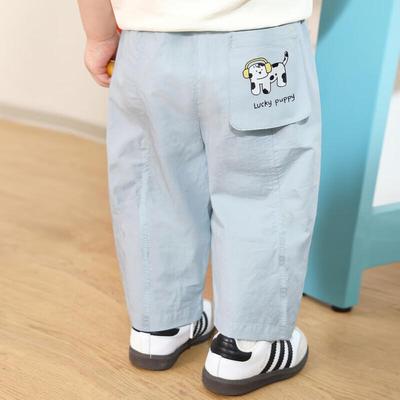 LUSON Baby Boys' Summer Thin Cotton Casual Pants