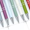 6 Pcs 1.0mm Ballpoint Pen Smooth Writing Pen Black Ink Stationery Pen Metal Retractable Ballpoint Pen for School