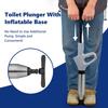 Toilet Plunge Blaster, High Pressure Toilet Plunger, High-Pressure Air Drain Blaster Plunge Blaster Multi-drain Unclogger for Toilets, Bathroom