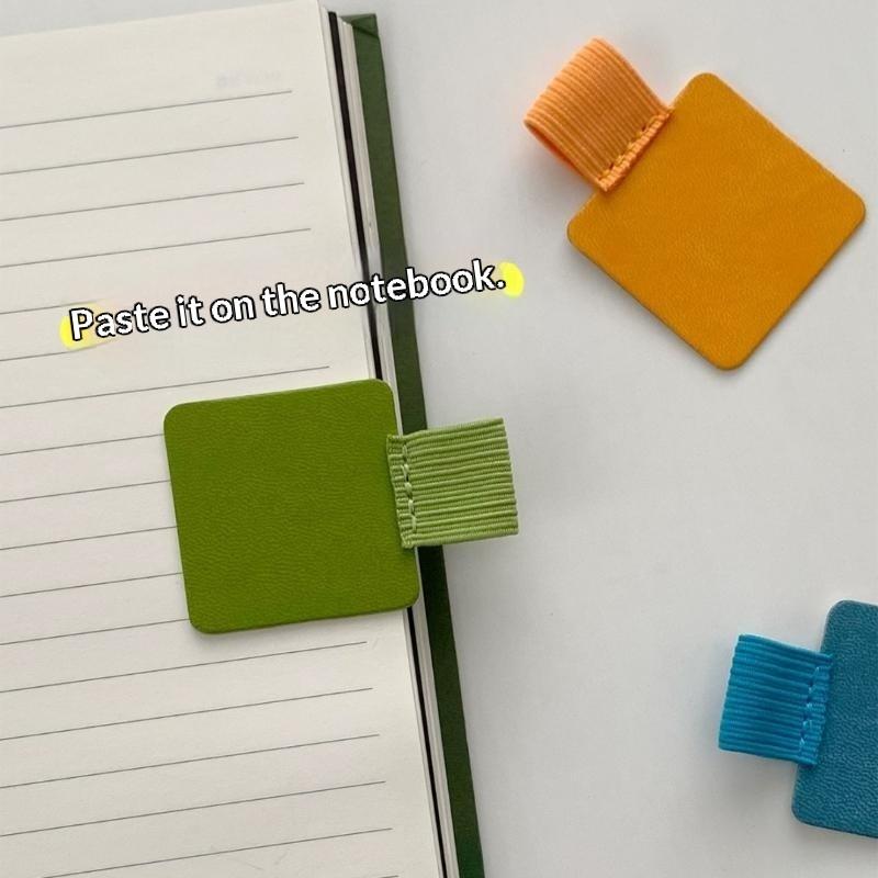 5/10Pcs Self-Adhesive Pen Clip Elastic Pen Loop Holder For Notebooks Journals Planners Accessories Office School Supplies