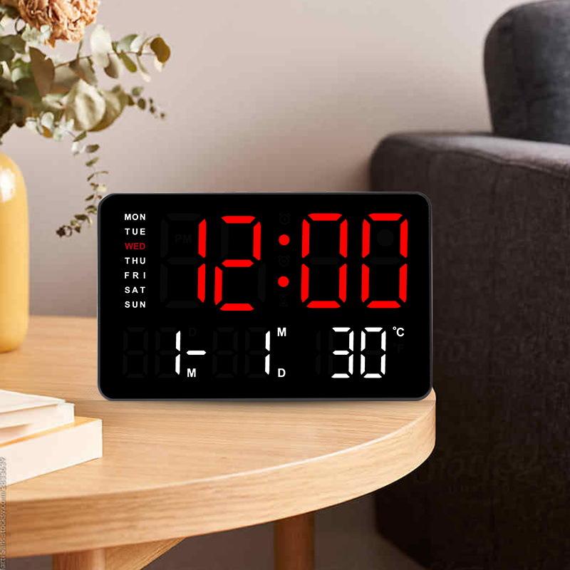 Multifunctional Electronic Clock Simple Alarm Clock Bedside Clock Simple Digital Clock Watch