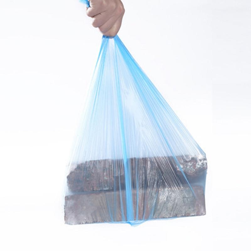 1 Rolle mit 30 Stück hochwertigen Einweg-Müllbeuteln für den Haushalt, Küchenmüllbeutel, Reinigungsmüllbeutel, Plastikbeutel