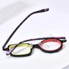 FONEX HEPIDEM Acetate Eyeglasses Frame Men New Round Brand Design Glasses Women Retro Vintage Eyewear Japanese Spectacles 9356
