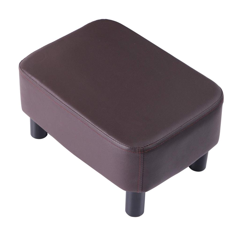 IBUYKE Ottoman Small Stool with Suitable for Living and Stool, Footstool, Rectangular, Under-Desk Legs, Low, Non-Slip, Square, Rooms, Entryways,