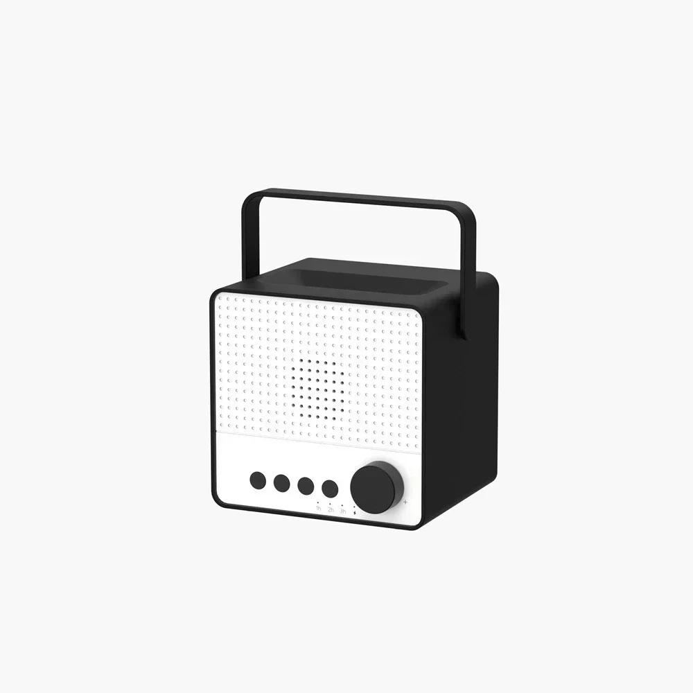 Kreativní simulace barevného difuzoru plamene Bezdrátový inteligentní Bluetooth reproduktor pro domácnost s mlhou