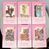 Pink Waite Tarot, The Dreamy Pink Collage Tarot Deck, 78  Aesthetic Kawaii Tarot Cards with Meanings, Double-embossed 12*7cm