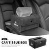 Multifunktionale Leder-Taschentuchbox Faltbare Taschentuchbox für das Auto für X1 X3 X5 X4 X6 X7 G30 G20 G32 G11 G12 F40 F30 F20 F10 F34 F07