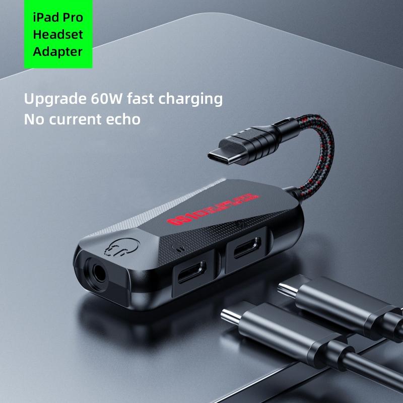 

Игровая звуковая карта Type-C + адаптер для зарядки