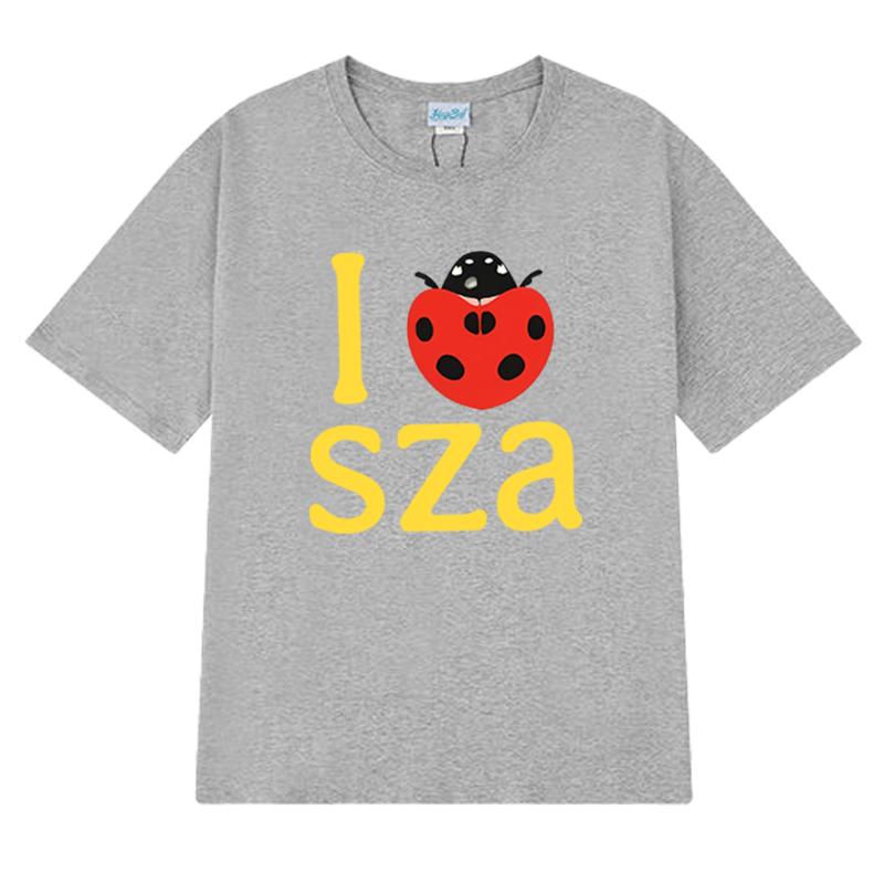 Fashion I Love SZA Grand National Tour 2025 Graphic T shirt Men Women Trend Y2k short sleeve T-shirts Unisex Hip Hop Cotton Tops
