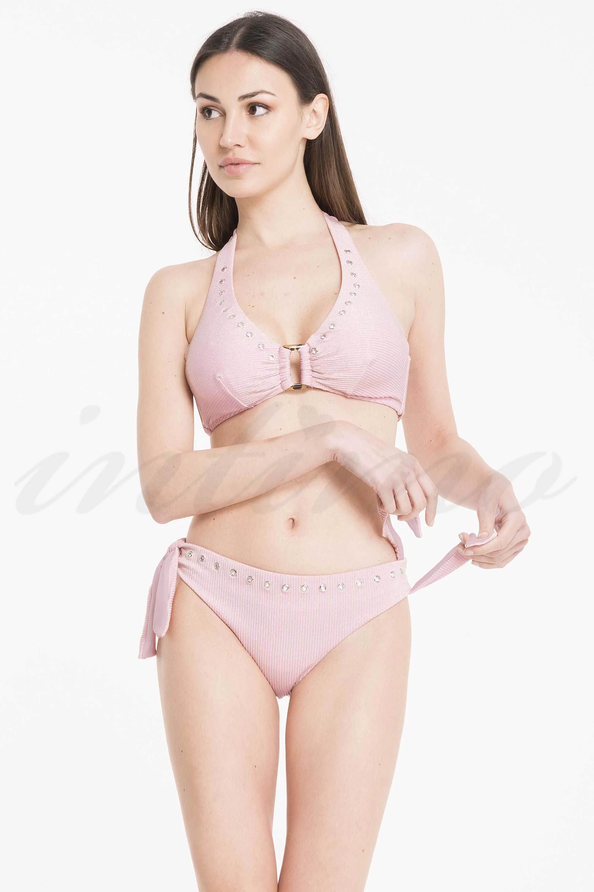 

Купальник з м якою чашкою, плавки сліп David (73295) 44C/M рожевий