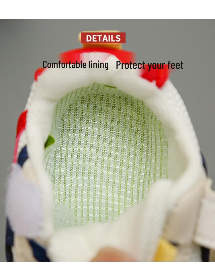 New Autumn & Winter Unisex Baby Toddler Non-Slip Soft Sole Mesh Shoes