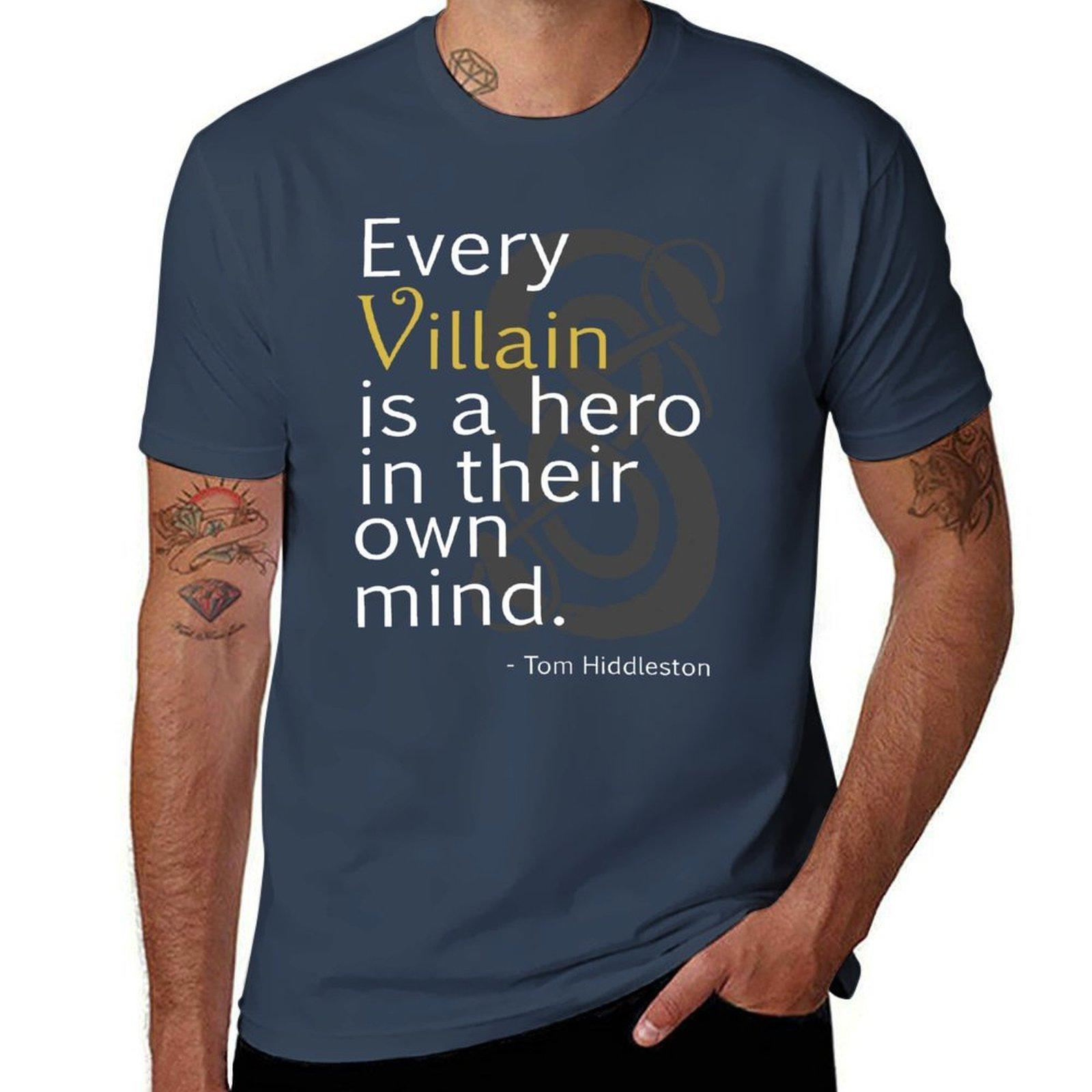 Every Villain Is Hero Tshirt Plus Size Basic Cotton Tshirt S