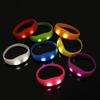 Set of 8 Flashing LED Bracelets Wristbands for Christmas Birthday Lighted LED Bracelets for Sport Outdoor Running