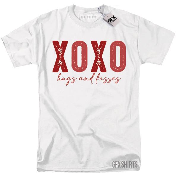 XOXO Hugs and Kisses Shirt Valentines Day Gift Funny T-shirt XXXL
