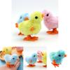 Frango Fofo de Corda Dançante Relógio de Corda Pelúcia Brinquedo Infantil