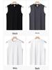 Men's Cotton Sleeveless Tank Top: Versatile, Casual, Breathable, Comfortable Sports Vest