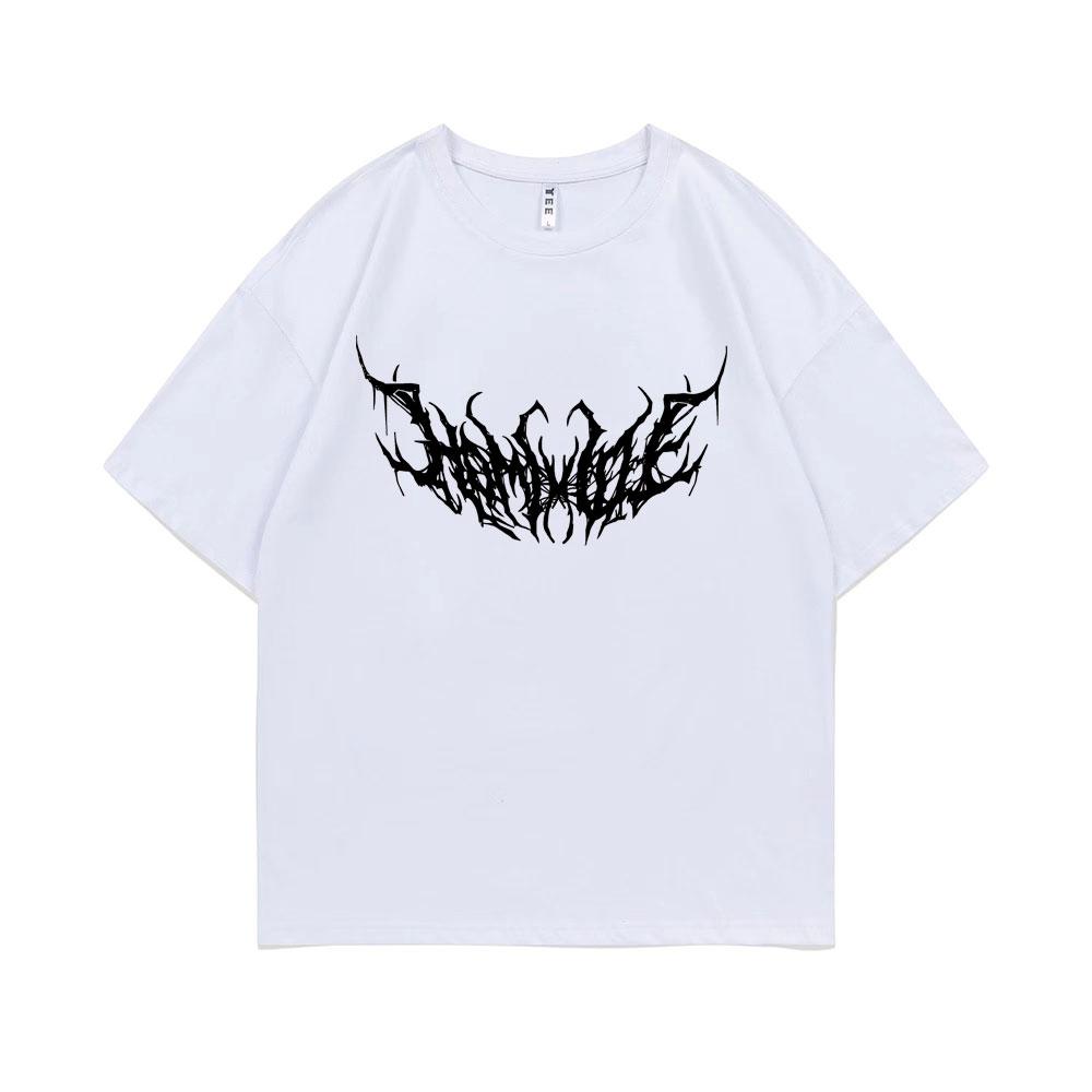 Hip Hop Rapper Playboi Carti Opium Homixide Gang Print T-shirt Men Women Casual Pure Cotton Tshirt Male Fashion Loose T Shirts