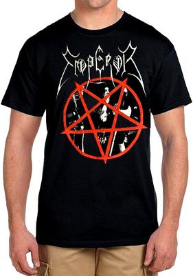 EMPEROR BLACK Metal Band Black T Shirt