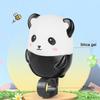 Cartoon Bike Bell Cute Squeeze Bicycle Horn Loud Clear Easy Installation On 0.87" Handlebars Bicycle Bell Lightweight Plastic Silicone Stretchable