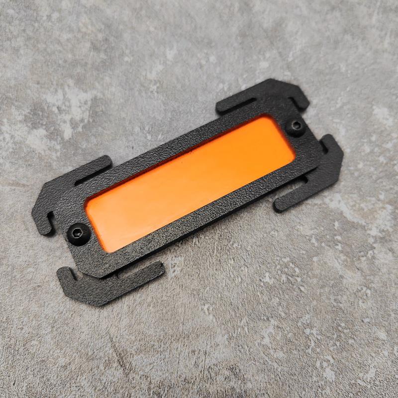 

Оборудование для активного отдыха Маркерная полоска Molle Идентификационный штамп Аксессуары для крепления рюкзака Тактическая предупреждающая светящаяся метка A1