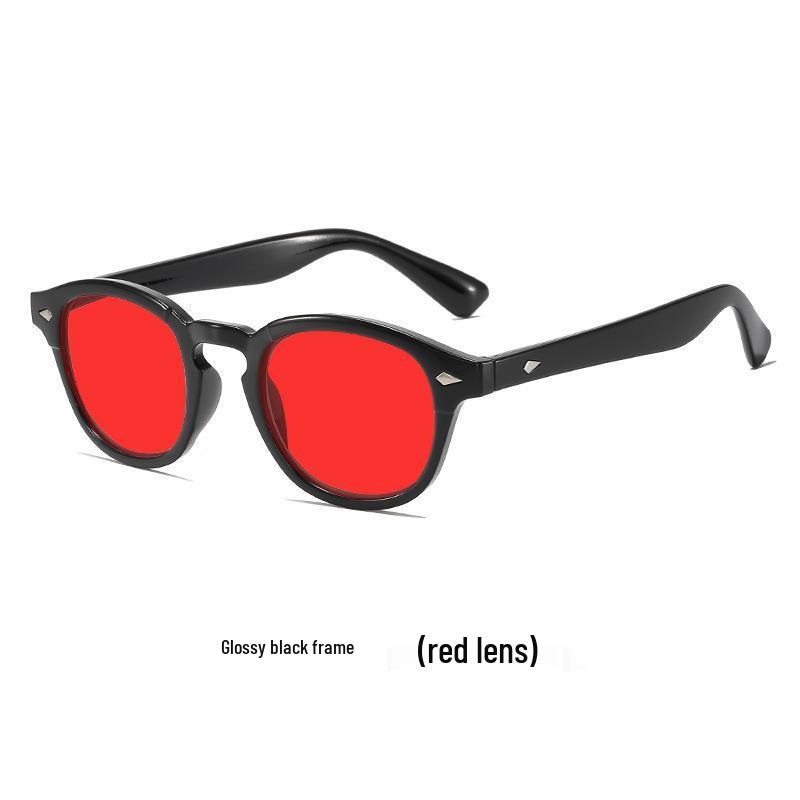 Y006 Unisex Night Vision Anti-Blue Light Glasses for Gaming and Screen Use, Yellow Flat Lenses