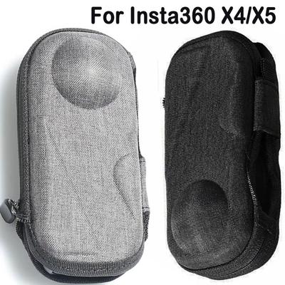 For Portable EVA Storage Bag Anti-drop Hard Shell Protective Box Shockproof Carrying Case for Insta360 X5/X4 Camera Accessories