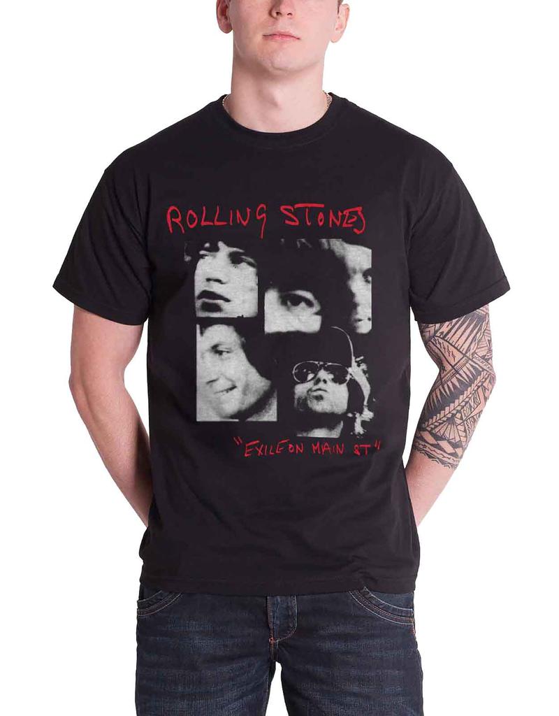 Rolling Stones Tričko, Photo Exile, Pánské | - Trička, Mikiny