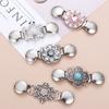 Vintage Cardigan Duck DIY Clip Pin Women Shawl Blouse Collar Sweater Scarf Clasp Charm Shiny Rhinestone Pin Gift for Ladies