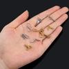 Stainless Steel Hand-Shape Toggle Connectors Diy Jewelry Making Bracelet Clasps Bulk Accessories