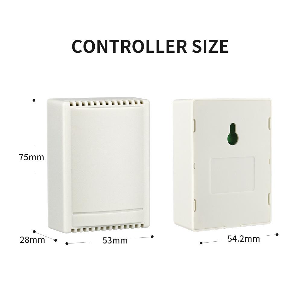 DC12V 4-Channel Remote Control Switch + Long-Range 4-Button Remote for Electric Gate Barrier/Circuit Breaker