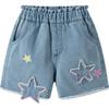 Bebebeiyi Girls' Lightweight Soft Denim Shorts