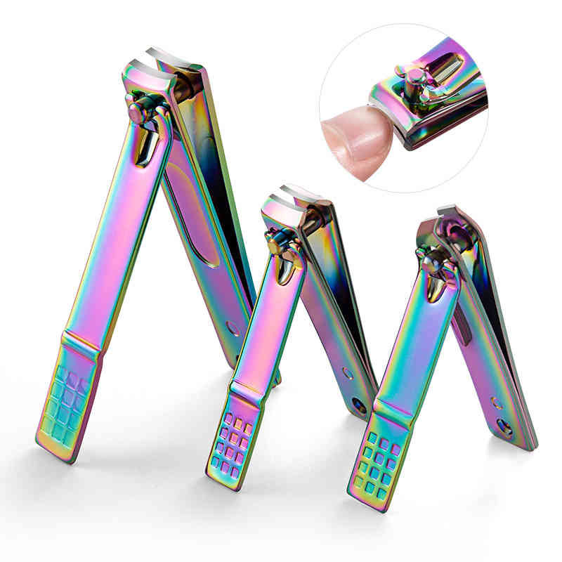 

3 шт. кусачки для нігтів ножиці для зняття нігтів кусачки тример ножиці інструменти для манікюру педикюру різнокольоровий