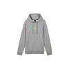 Skechers Letter Print Knitted Pullover Hoodie Unisex Hoodies Light-Gray L321U200-004F
