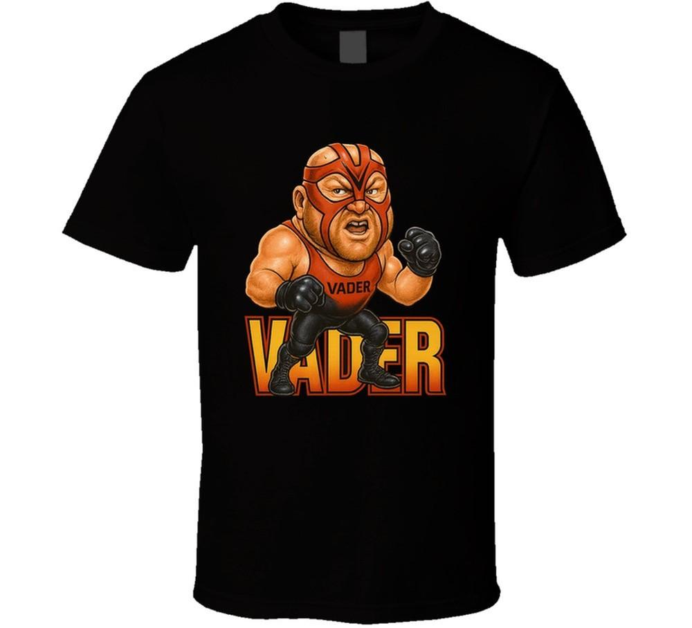 Vader Retro Wrestling Caricature T Shirt Unisex T-Shirt M