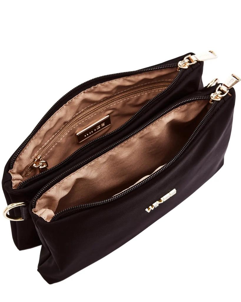 Rosella Sports Bag with Cosmetic Bag Function Black