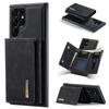 DG.MING M1 Series for Samsung Galaxy S25 Ultra Case Kickstand PU Phone Cover with Detachable Wallet