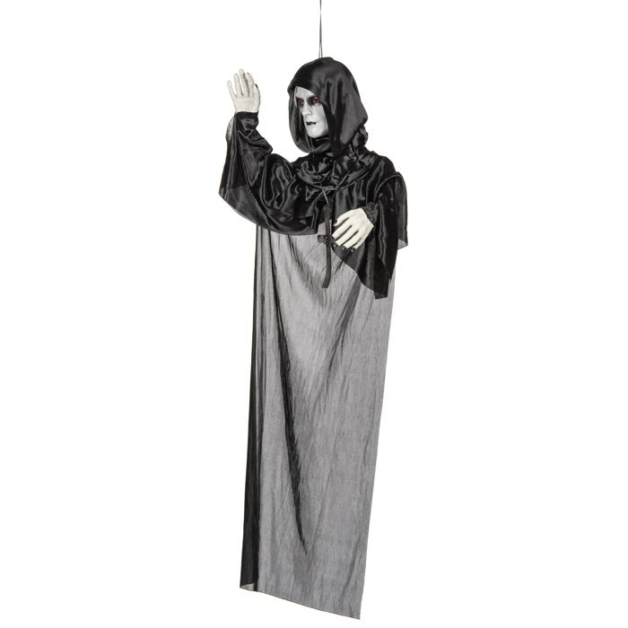 Světelná dekorace zavěšený mnich 120 cm