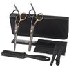 JingJingRS Professionelles Friseurscheren-Set