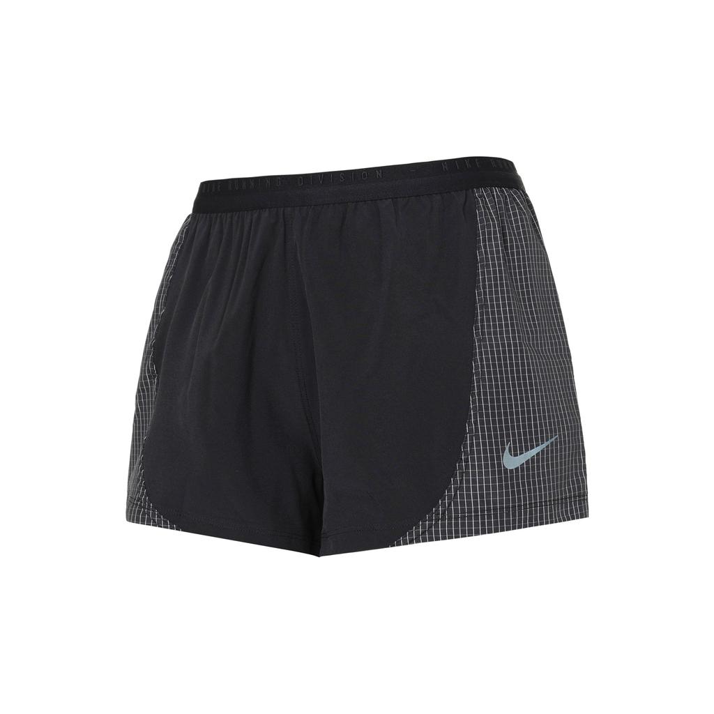 Nike Logo Print Elastic Waist Straight Casual Shorts Women Shorts Black DD6816-010