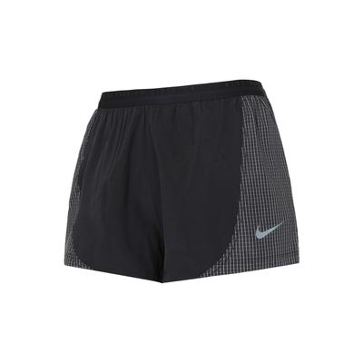 Logo Print Elastic Waist Straight Casual Shorts Women Shorts Black DD6816-010