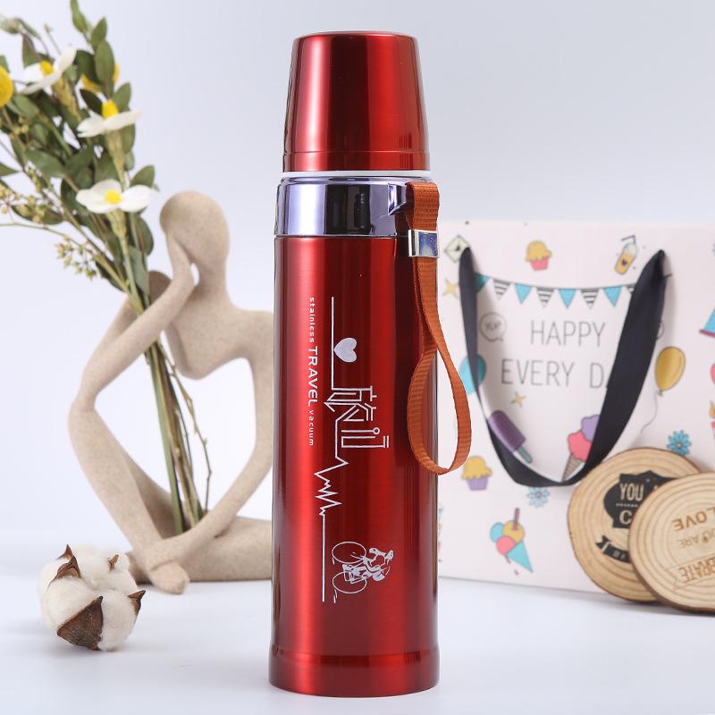 Travel Portable Double Layer Thermal Mug Food Thermos For With Heating Travel Stainless Steel Water Arctic Bottle Cups Of Hot