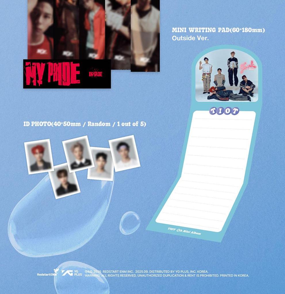 (PHOTOBOOK ver.) TIOT [MY PRIDE] 4th MINI ALBUM