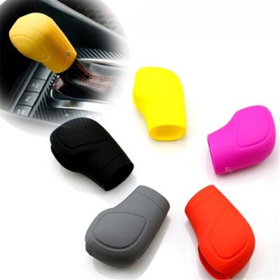 Non-Slip Auto Shifter Handle Cover Automatic Gear Handle Protective Covers Gear Shift Case  Car