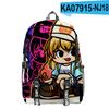 Cartoon Youthful School Bags Unisex Friday Night Funkin Travel Bags 3D Print Oxford Waterproof Notebook multifunction Backpacks
